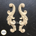 WoodUBend Leafy Scrolls (Pair) #2437