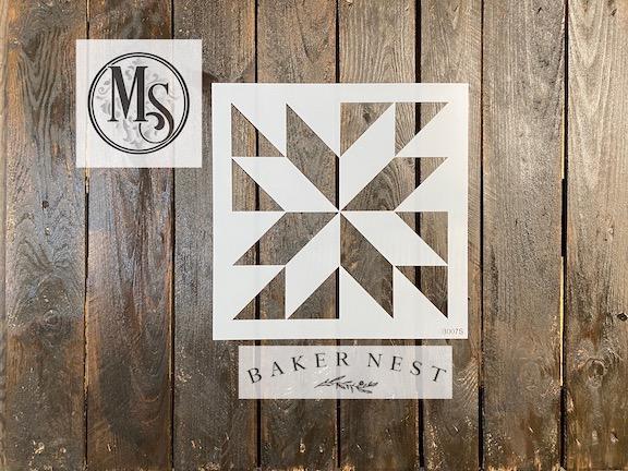 Muddaritaville Stencil - Hidden Star Barn Quilt
