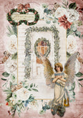 Decoupage Queen Rice Paper A4 - A Bright Christmas