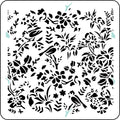JRV Stencil - Bird Toile