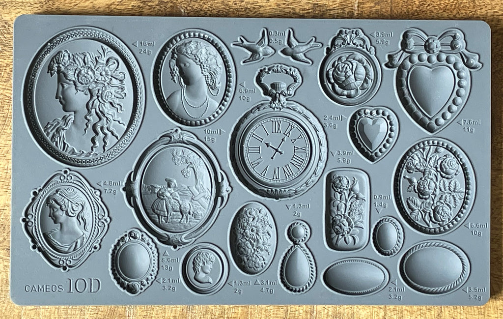 IOD Mould - Cameos