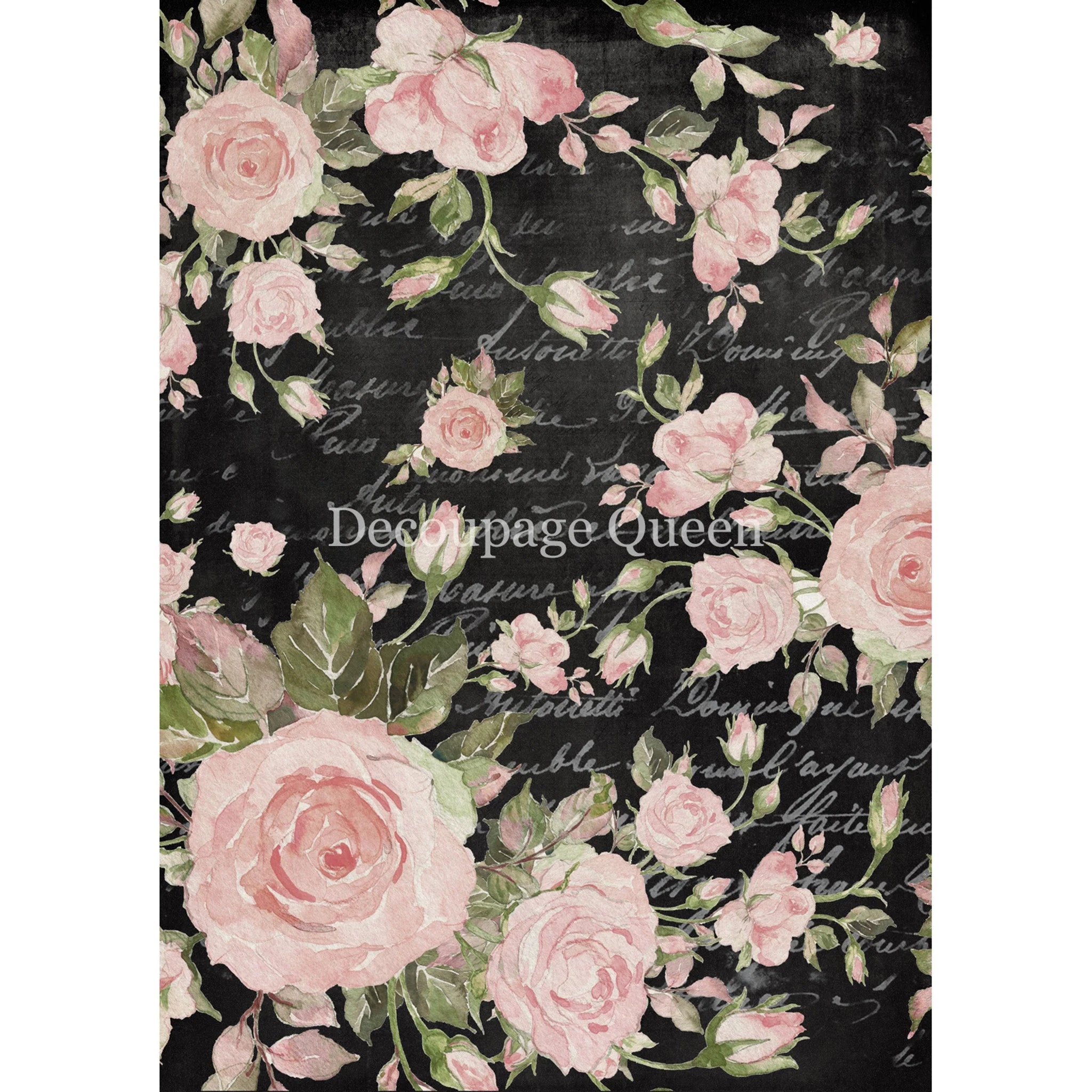 Decoupage Queen Rice Paper A4 - Market Roses