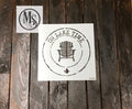 Muddaritaville Stencil - On Lake Time