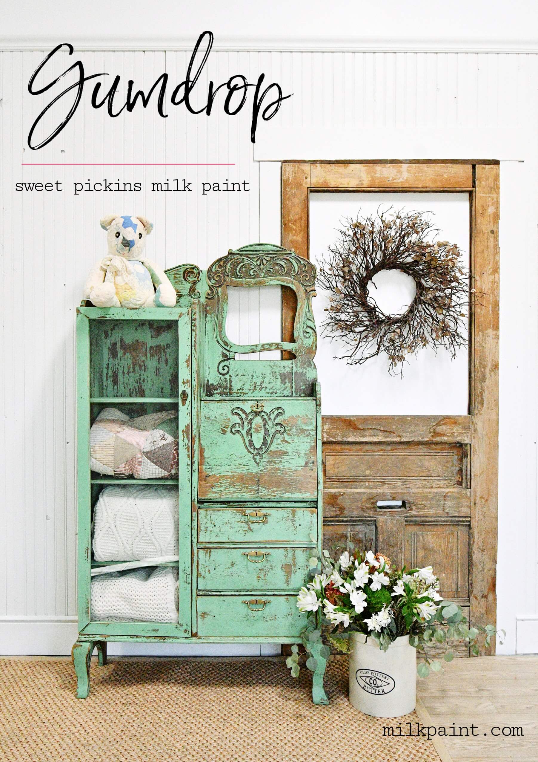 Sweet Pickins Milk Paint - Gumdrop