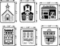 JRV Stencil - Main Street Minis