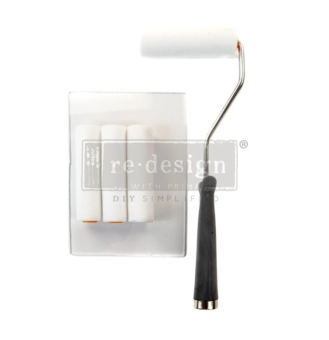 Foam Roller Brush Set