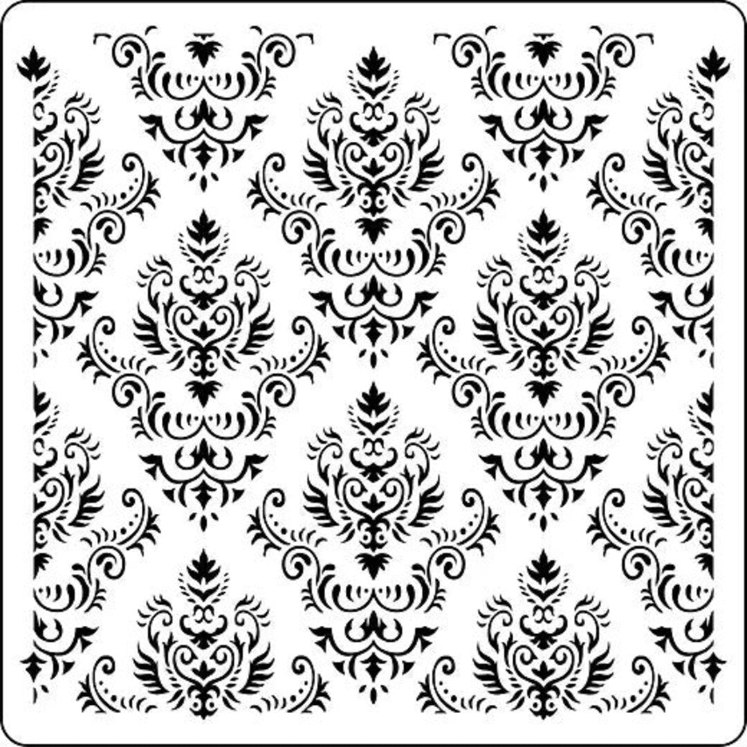 JRV Stencil by Mara - Mama's Damask