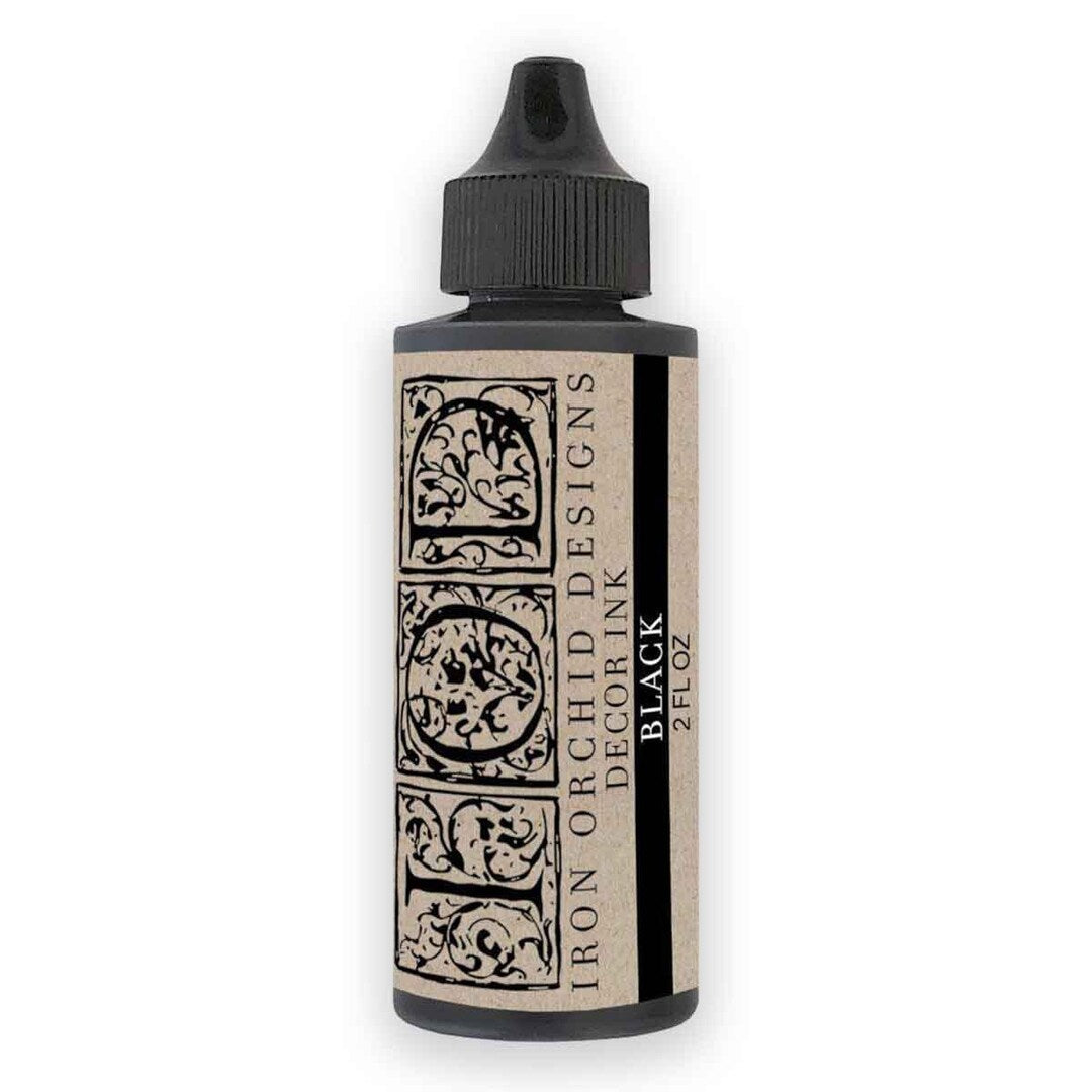 Iron Orchid Designs Decor Ink - Black