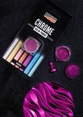 Pentart Chrome Rub-On Pigment - Magenta