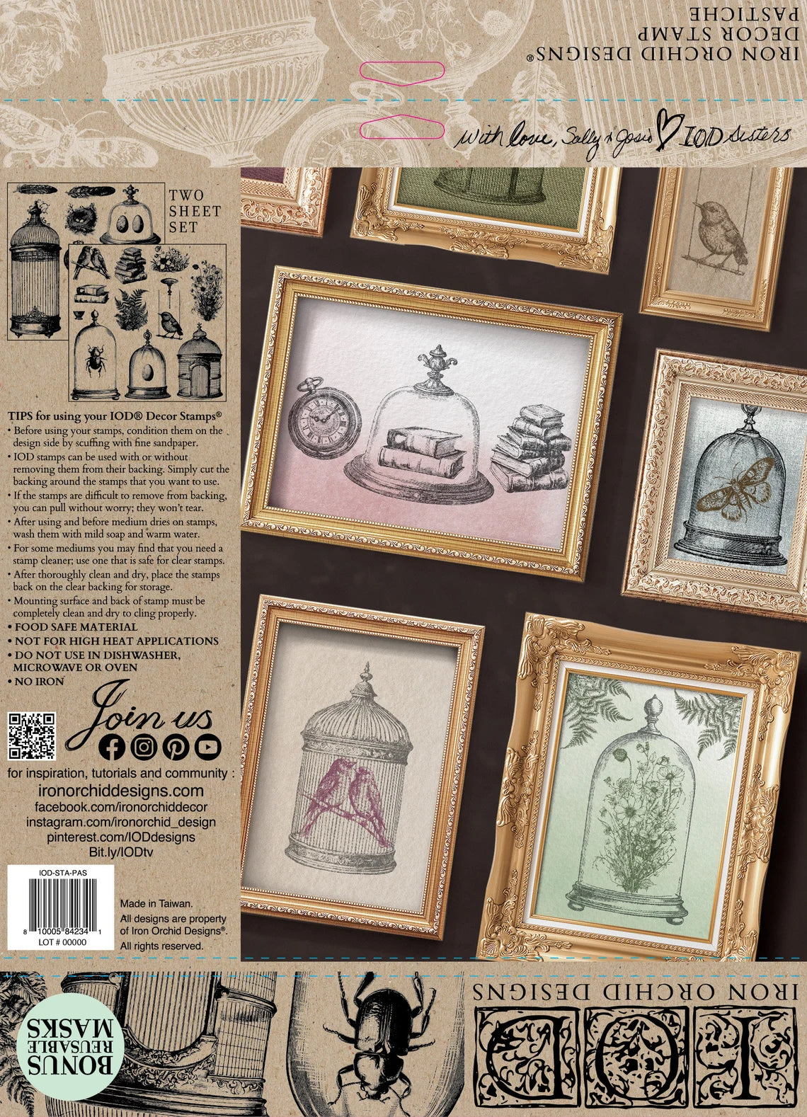 IOD Stamp - Pastiche