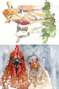 Roycycled Decoupage Paper - Farm Animals