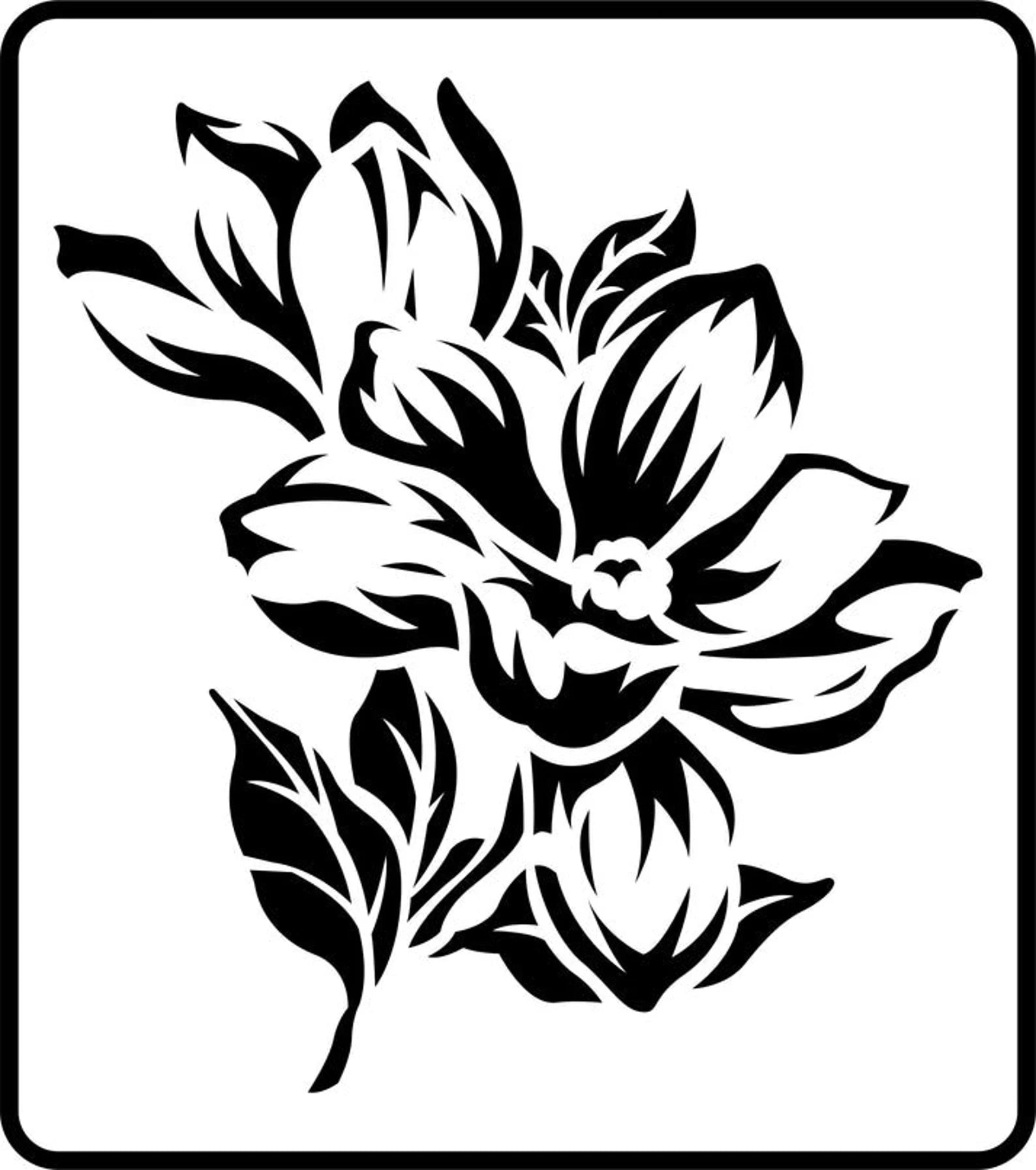 JRV Stencil - Magnolia