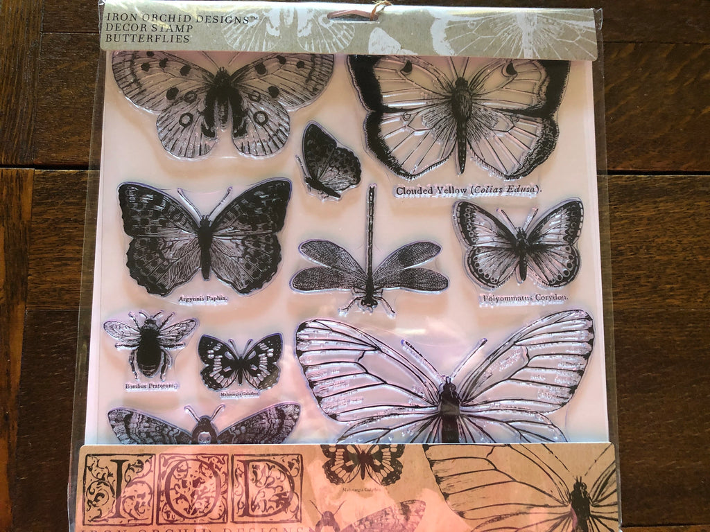 IOD Stamp - Butterflies