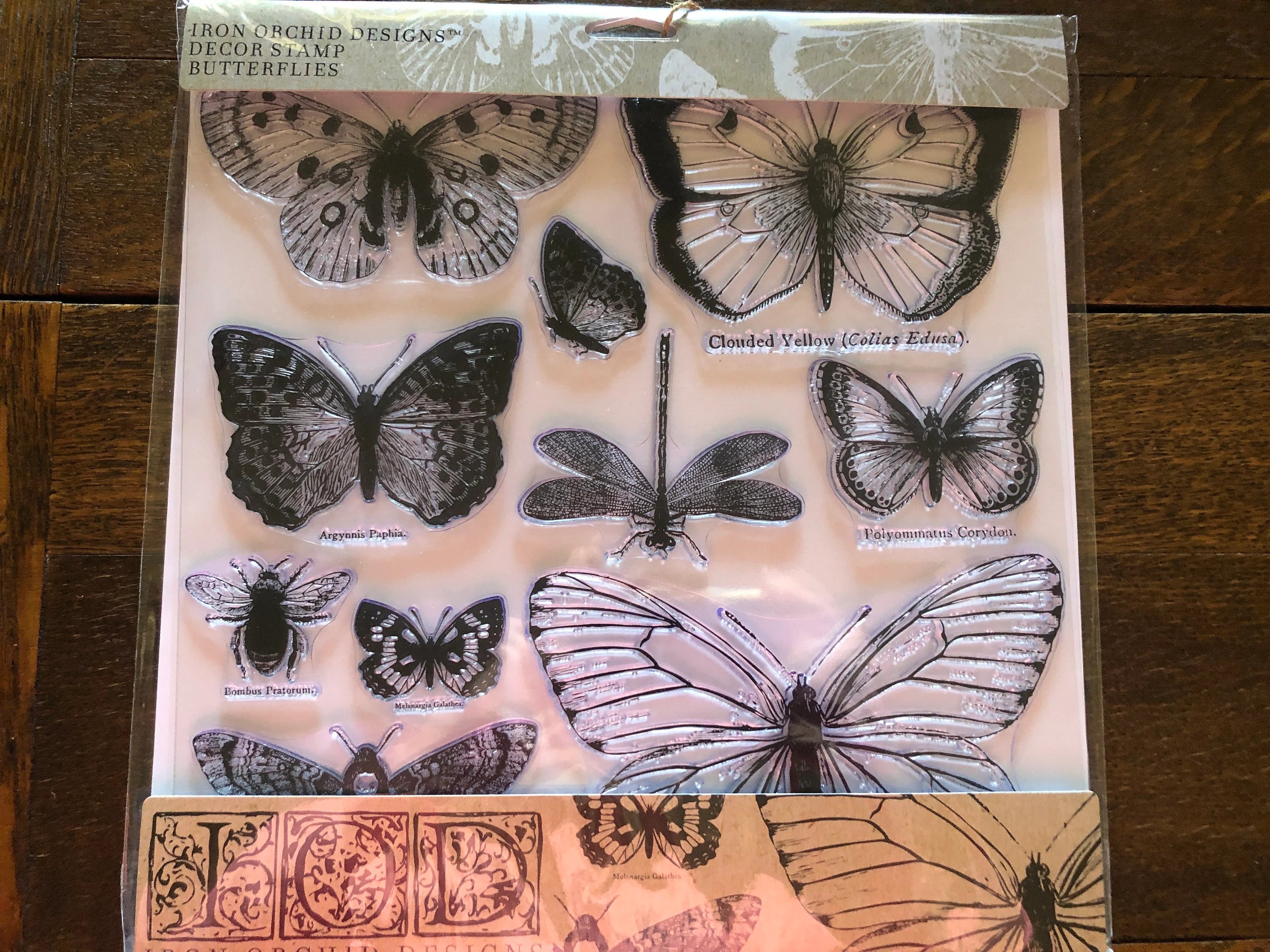 IOD Stamp - Butterflies
