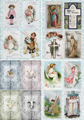 Decoupage Queen Rice Paper A4 - Easter Minis
