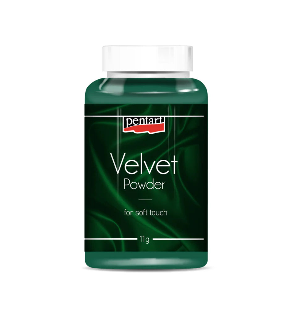 Pentart Velvet Powder - Green