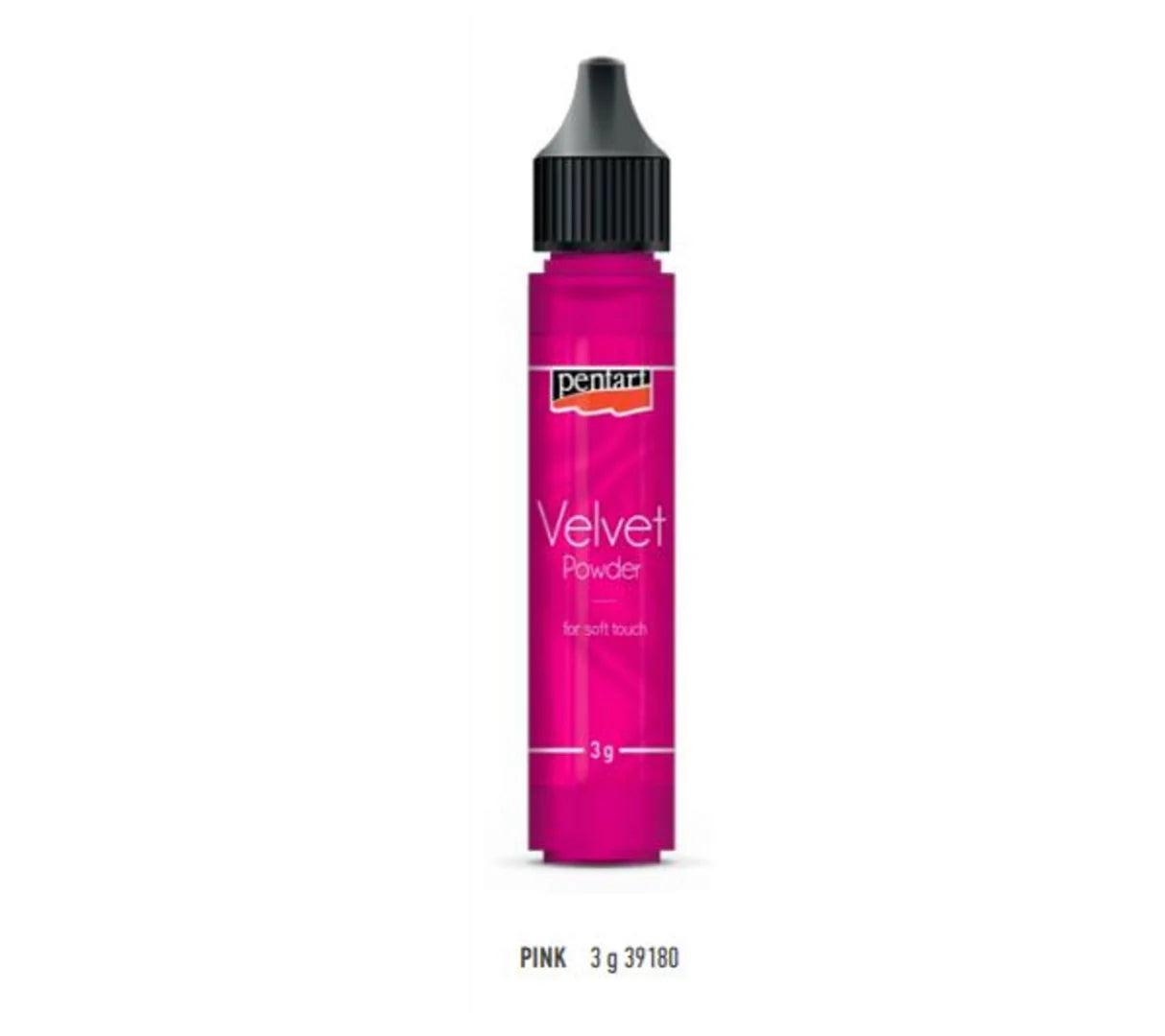 Pentart Velvet Powder Pen - Pink