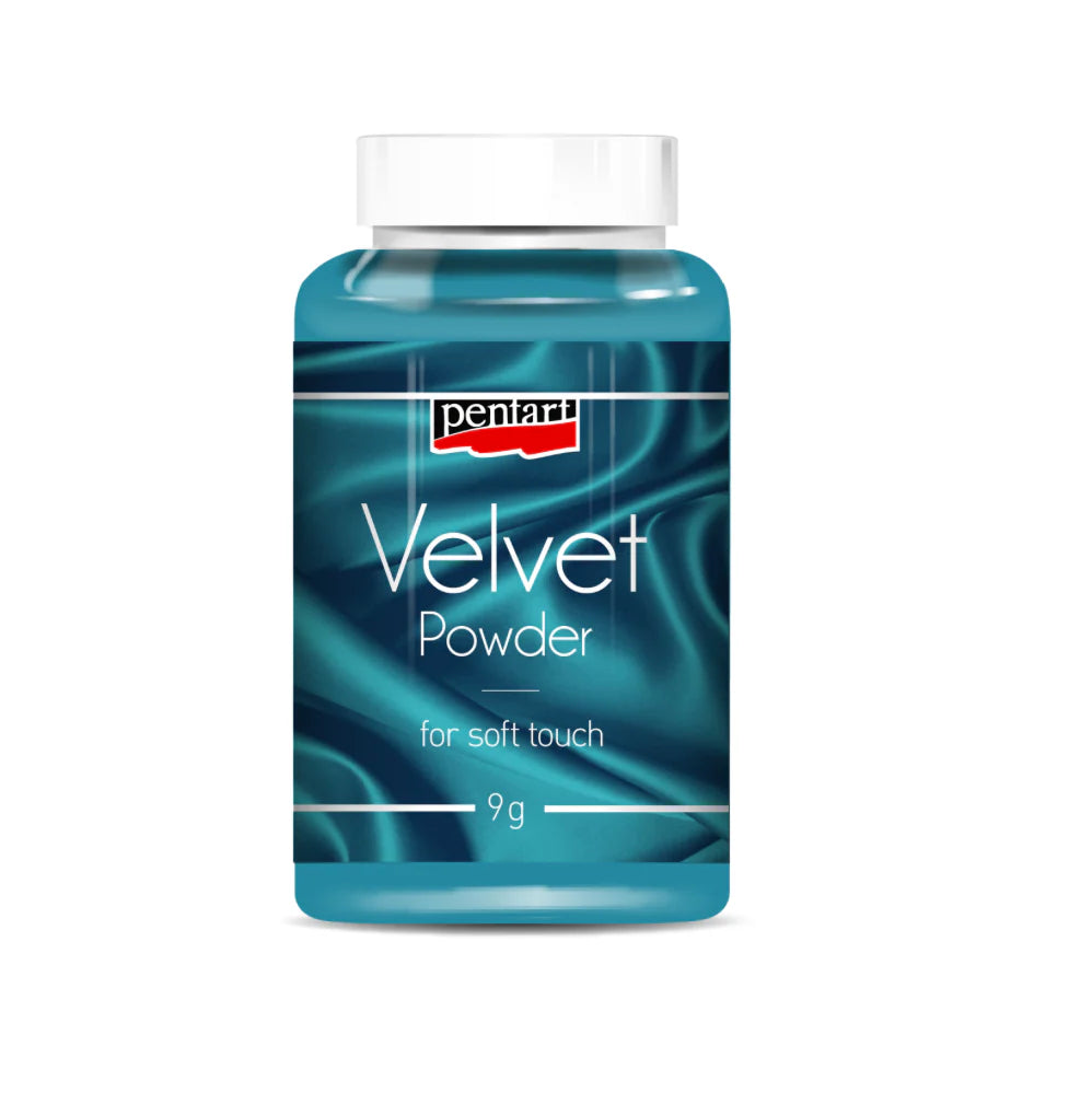 Pentart Velvet Powder - Turquoise
