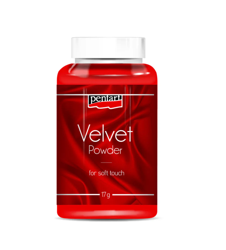 Pentart Velvet Powder - Red