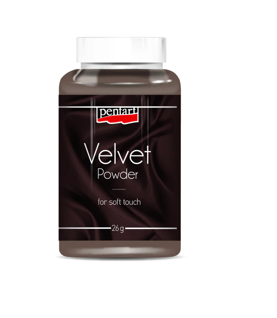 Pentart Velvet Powder - Earthy Brown