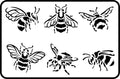 JRV Stencil - Bees