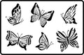 JRV Stencil - Butterflies