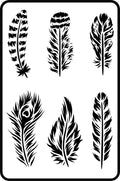 JRV Stencil - Feathers