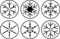 JRV Stencil - Mini Snowflakes