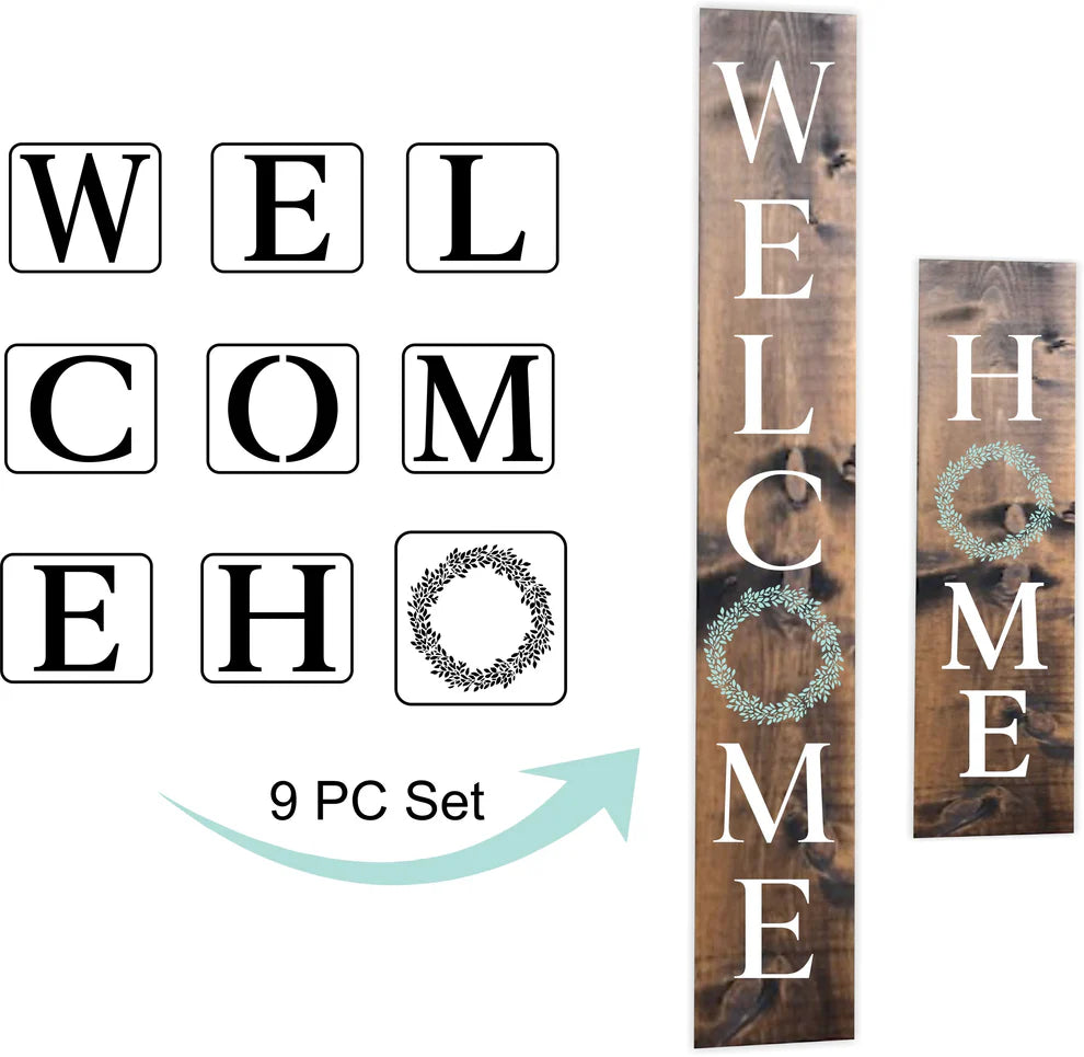 JRV Stencil - Welcome Home