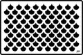 JRV Stencil - Mermaid Scales