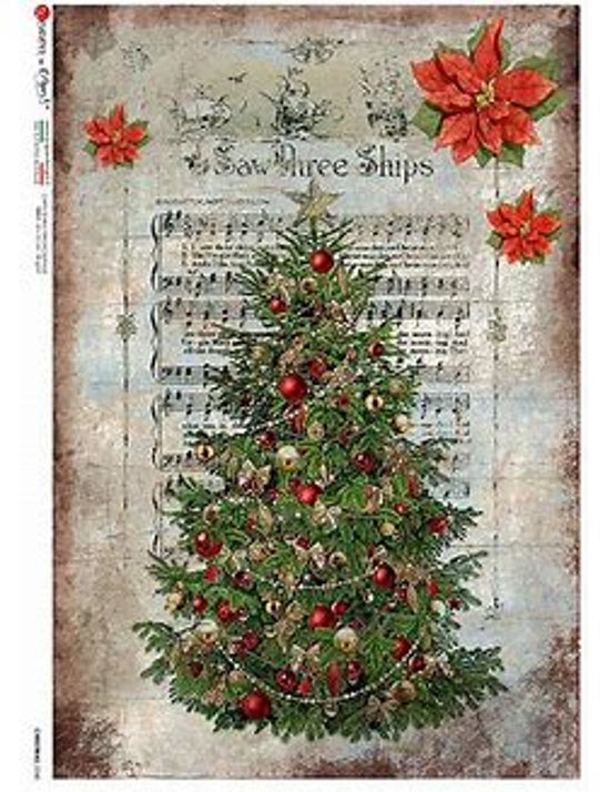 Decoupage Queen Rice Paper A4 - Beautiful Tree
