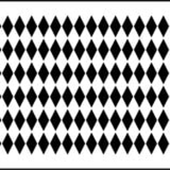 JRV Stencil - Diamond Pattern