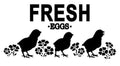 JRV Stencil - Fresh Eggs