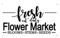 JRV Stencil - Fresh Flower Market