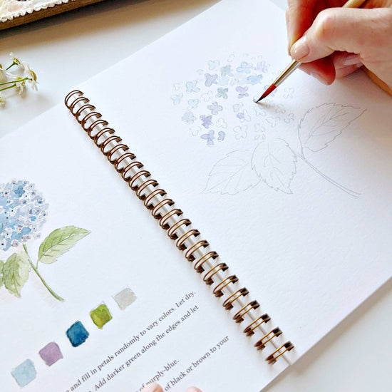 Emily Lex - Flowers Watercolour Workbook