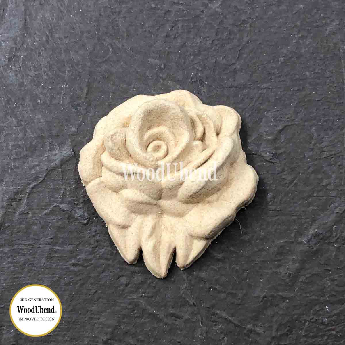 WoodUBend Small Rose #0342