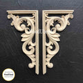 Woodubend Pair Of Corner Scrolls #2100