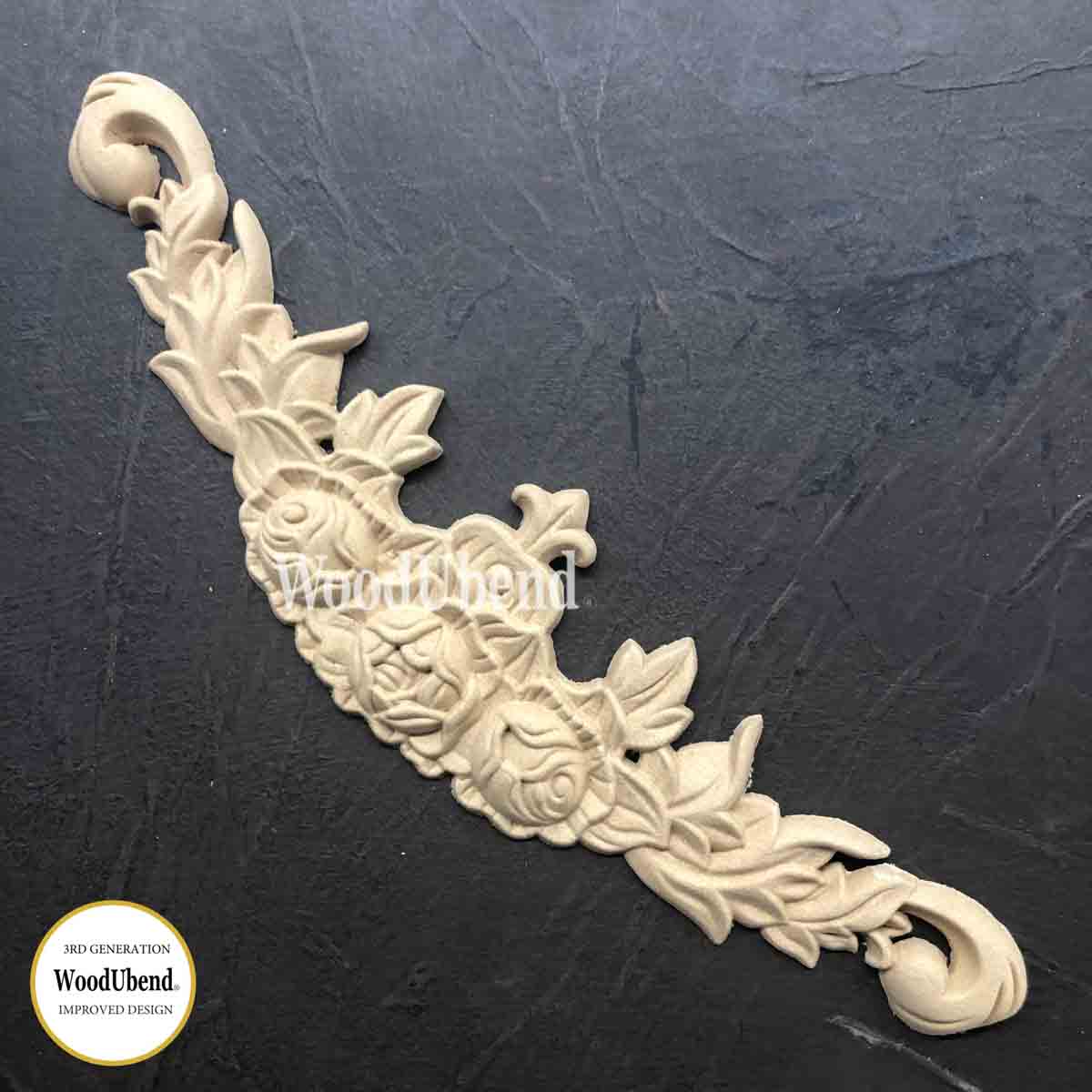 Woodubend Floral Applique #2110