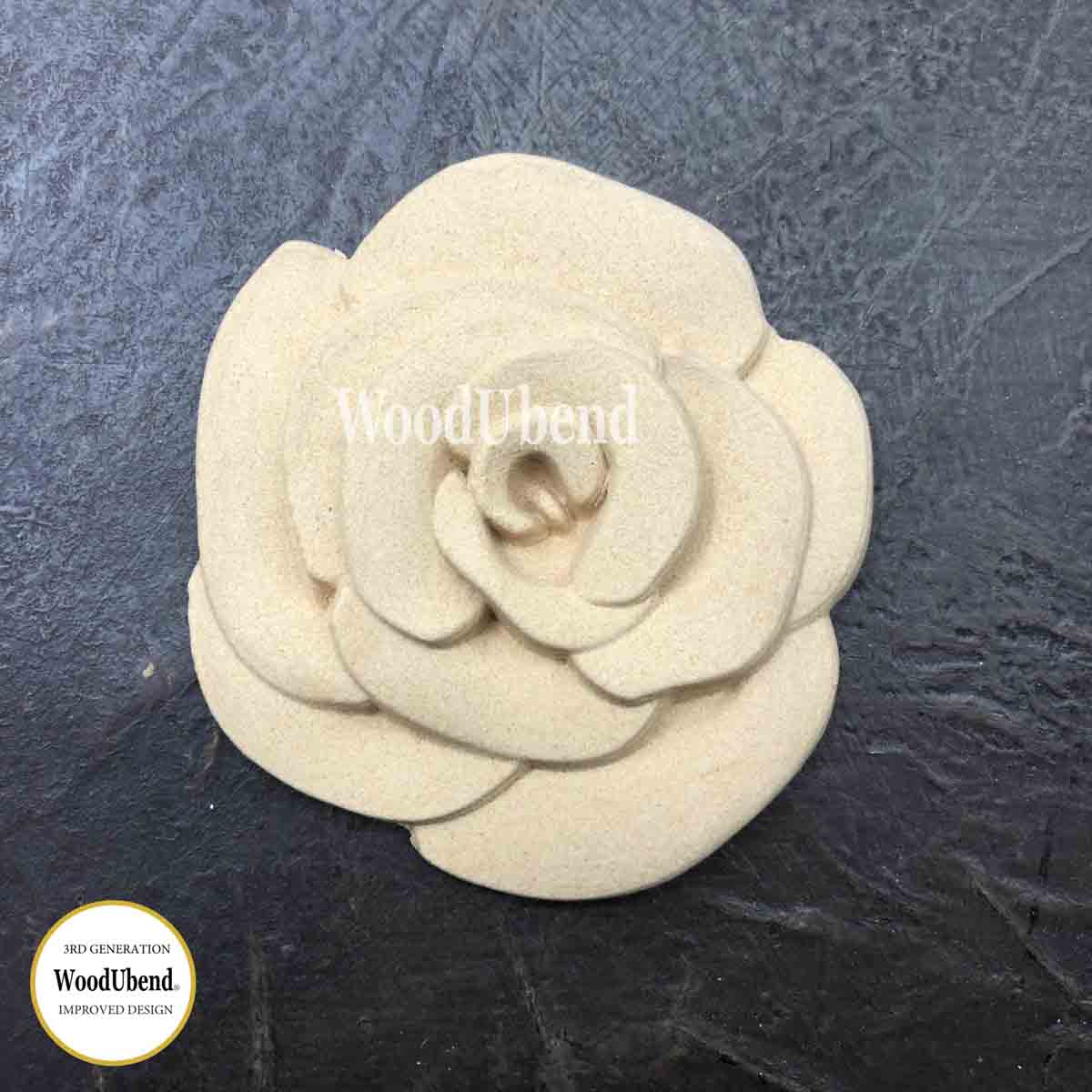WoodUBend Full Petal Rose #2185