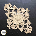 WoodUBend Grand Baroque Centerpiece Floral Applique #2157