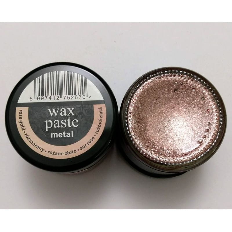 Pentart Metallic Wax Paste - Rose Gold