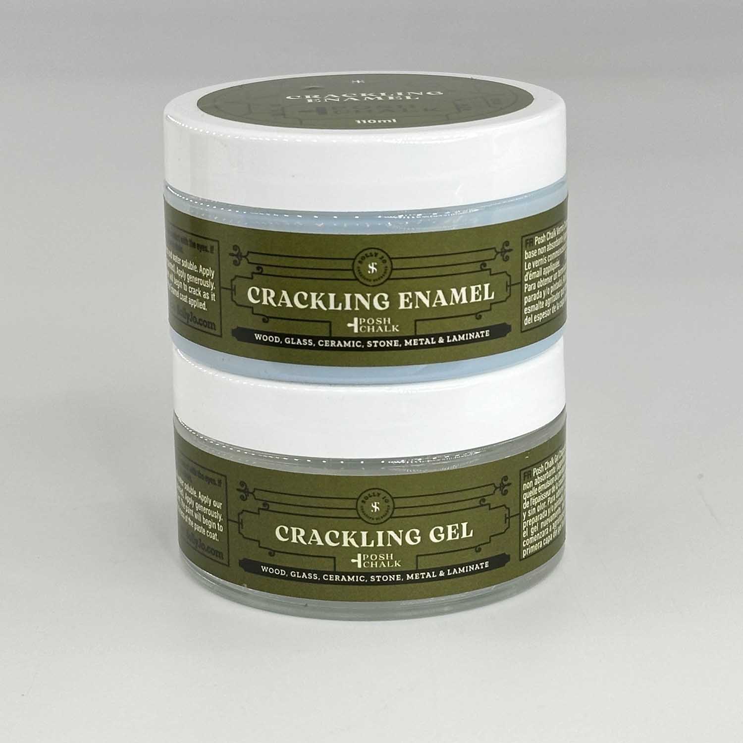 Posh Chalk Crackling Enamel