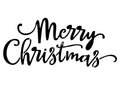 Posh Chalk Stencil - Merry Christmas