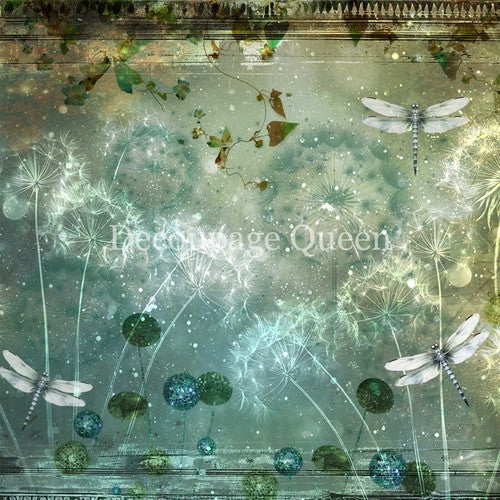 Decoupage Queen Rice Paper A4 - Dandelion Wishes