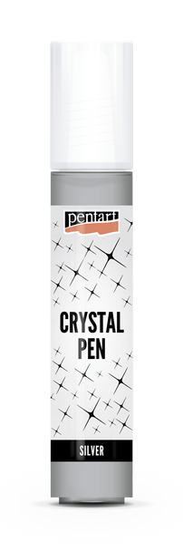 Pentart - Crystal Pen - Silver