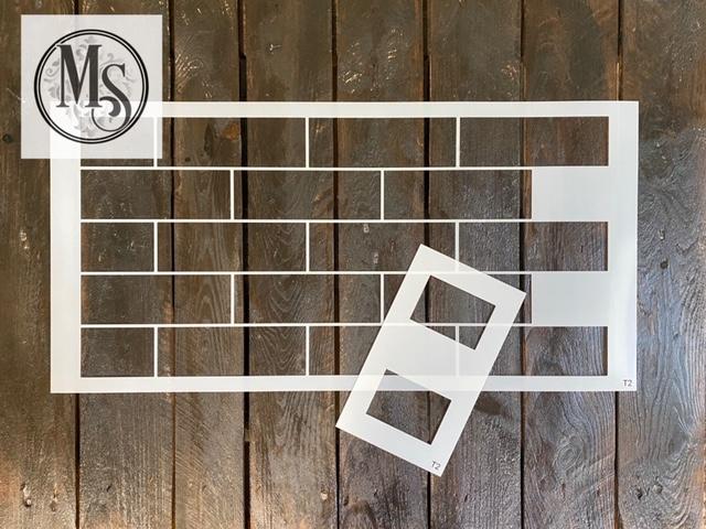 Muddaritaville Stencil - Bella Subway Tile