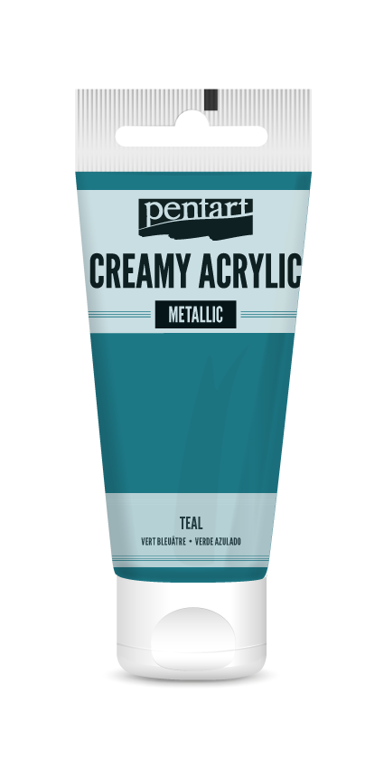 Pentart Creamy Acrylic Metallic