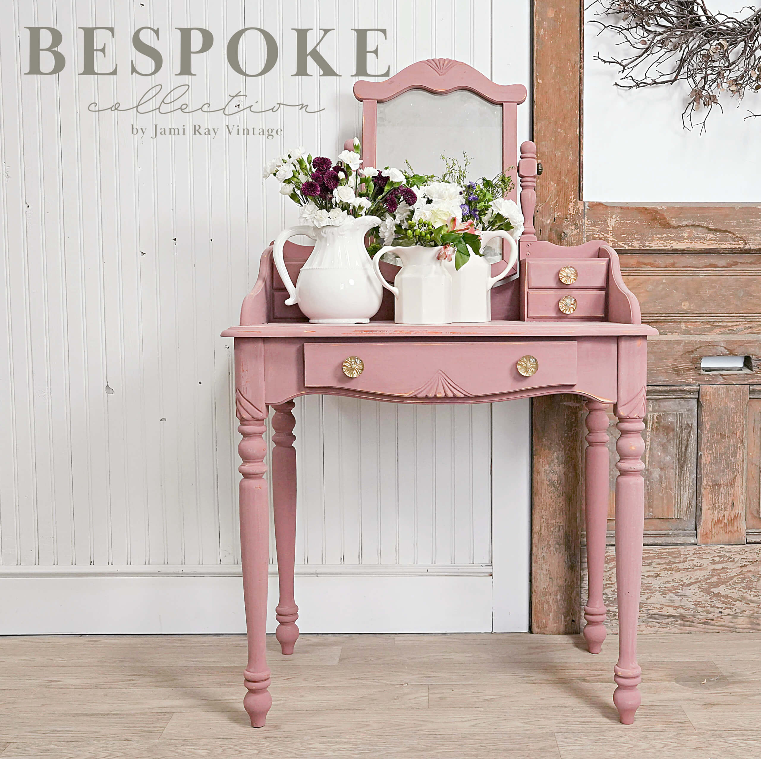 Sweet Pickins Milk Paint - Trellis Rose, Bespoke by Jami Ray Vintage