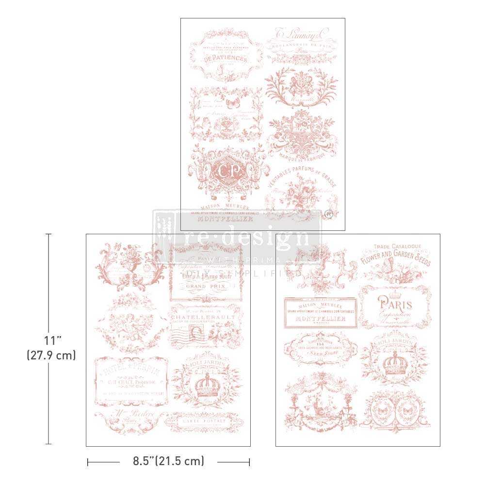 Re-design Transfer - Vintage Label 3