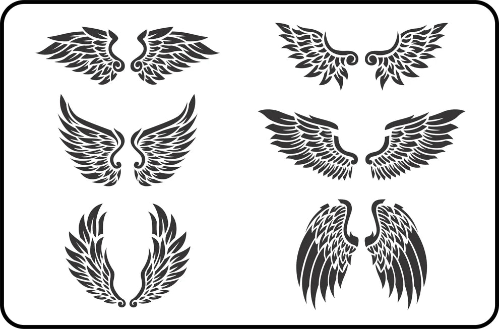 JRV Stencil - Wings